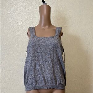 Time and Tru- Gray Women's Knit Tank Top